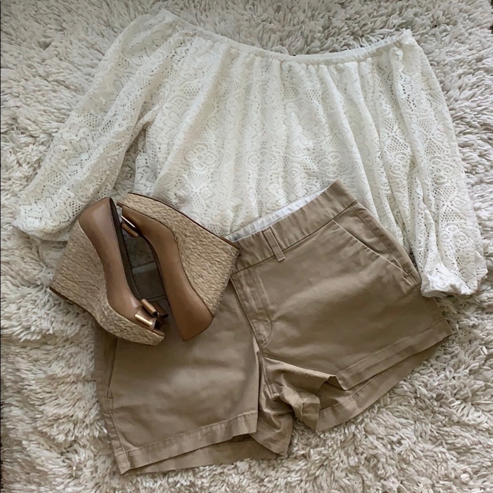 Tan Shorts